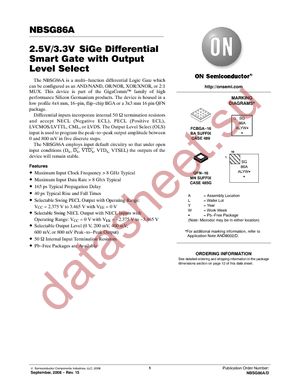 NBSG86ABA datasheet  